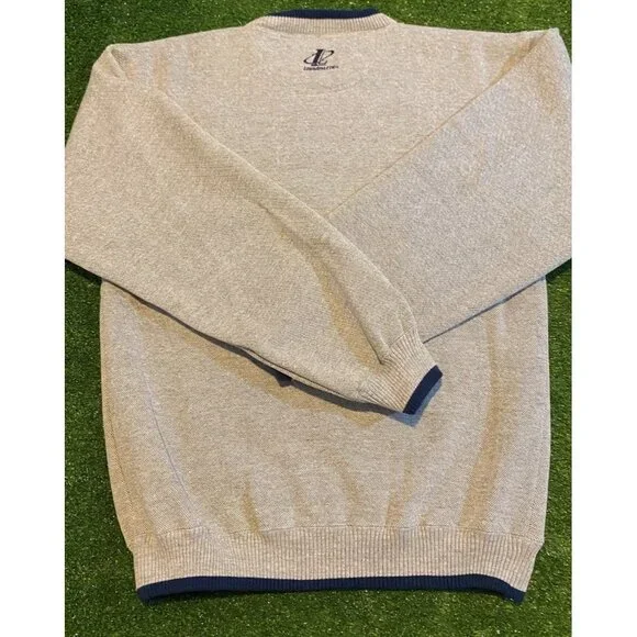 Michigan Wolverines sweatshirt mens medium gray vintage logo athletic 1990s 39 - Picture 10 of 12